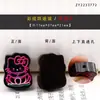Madera de Ébano y Madera de Melocotón Pintados Dibujos Animados Lindo Mascota Colgante Hecho a Mano DIY Collar Encanto Llavero Accesorio de Bolso