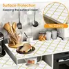 Explosiones de Amazon gabinete de cocina alfombrilla antideslizante forro de estante impermeable antiaceite cajón refrigerador alfombrilla PVC fabricantes
