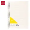 Deli Lpa580-1 (Niudun-Quadrado) Caderno Espiral PP