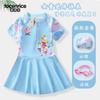 Traje de Baño de Falda de Dibujos Animados para Niñas 2024 Nuevo Estilo Entrenamiento Traje de Baño Entero para Niños y Niños de Mediana Edad Secado Rápido Playa Verano
