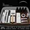 Set de artículos de tocador de cepillo de dientes desechable de hotel de alta gama y bed & breakfast, cepillo de dientes, navaja de bambú para hoteles de estrellas