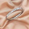 TikTok Nicho Explosivo Design Aço Titânio Números Romanos Diamante Pulseira Feminina Luxo Leve Alto Padrão Não Cai Pulseira de Namorada