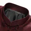 Traje Tang de alta calidad para hombres de mediana edad y mayores, colección otoño 2026, conjunto retro de estilo chino para hombre, atuendo de abuelo, chaqueta para hombre