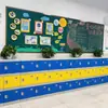 Armário de mochila estudantil em plástico ABS para corredores de escolas primárias e secundárias, armário de armazenamento para jardim de infância, armário de armazenamento combinado específico para sala de aula