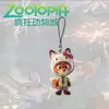Zootopia-Llavero de Acrílico para Mochila de Judy Hopps y Nick Wilde Colgante de Regalo para Pareja