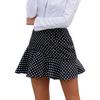 Preventa 51097 # Ropa Femenina Transfronteriza de Amazon Moda Ins Europea y Americana Falda de Volantes de Lunares de Cintura Alta Primavera