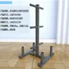 Gimnasio Comercial Estante Móvil para Almacenamiento de Discos de Barra Estante Fijo para Almacenamiento de Barras Estante para Almacenamiento de Mancuernas
