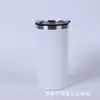 Venta caliente de comercio exterior taza interior de plástico exterior de acero 20 oz taza de hielo para coche taza de café portátil para oficina taza de coche práctica