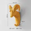 Atacado Transfronteiriço Entrada Gancho de Animal Decoração de Parede Pingente Gancho de Casaco Europeu Decoração de Parede Pingente