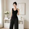 Novo colete térmico Ai Yang para outono e inverno, forrado com fleece, com orelhas de coelho e acabamento em renda, peça íntima feminina sem sutiã