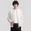 Ropa de hombre APO Suéter cárdigan de lujo transfronterizo para hombre, corte relajado, estilo "old money", tejido de punto holgado y versátil de manga larga
