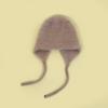 Gorro de Invierno Grueso de Doble Capa con Protección para las Orejas Estilo Lei Feng de Piel de Conejo Angora Tejido Gorro de Esquí Gorro de Punto de Piel de Conejo Hecho a Medida