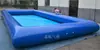 Piscina Inflable para Nadar al Aire Libre Piscina Grande Equipo de Parque Acuático Tobogán Móvil Piscina Comercial para Niños Cuadrada Redonda