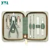 Set de Cortaúñas de Remate para Uso en Casa, Tijeras para Uñas de Regalo, Pinzas para Ranuras de Uñas, Herramientas para Uñas de Pedicura para Hombres