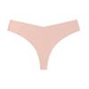 Europeu e Americano Hot Sexy T-calças sem costura gelo seda uma peça Meninas cueca grande tamanho puro algodão onda fundo tangas femininas