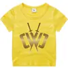 Ropa de verano de manga corta para niños Chad Wild Clay, camiseta para niños y niñas, camiseta interior, camiseta de media manga, top para niños