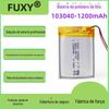 803040 852737 103040 1200Mah Bateria Recarregável para Brinquedo, Iluminação, Gravador