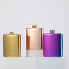 Termo minimalista de acero inoxidable transfronterizo para camping al aire libre y barbacoas, botella de licor portátil para exteriores rusa, venta al por mayor