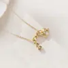 Collar con Accesorios de Calabaza de la Suerte de Pony Triturado con Hielo para Mujer, Estilo de Lujo Ligero de Gama Alta, Cadena para Suéter del Zodiaco del Año del Caballo Venta al por Mayor