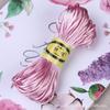 Pulsera de alambre con nudo chino, línea 5, accesorios de joyería, cuerda trenzada, material de bricolaje, seda coreana, 20 metros por atadura