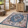 Alfombra de distribución transfronteriza TEMU Alfombra turca persa para sala de estar fácil de cuidar Manta de terciopelo de cristal para sofá y mesa de café en stock