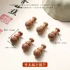 Productos semiacabados tallados en madera maciza natural, cadenas para teléfonos móviles, collares, accesorios para joyería DIY, artesanías culturales creativas, cuentas espaciadoras y artículos decorativos