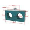 Braçadeira de Tubo Duplo de Aço Leve Duplo Guia Plástico Braçadeira de Tubo Série TTPG4 Braçadeira de Tubo Suporte para Tubo de Óleo Tubo de Água