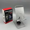 Suporte de telefone de liga de alumínio, best-seller transfronteiriço, para transmissão ao vivo, rotativo 360 graus, dobrável para mesa, universal para tablets, personalizável