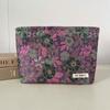 2024 Nova Bolsa de Cosméticos com Flor em Relevo de Alta Qualidade Clutch Feminina para Passeios Grande Capacidade Bolsa de Armazenamento de Artigos de Higiene Pessoal