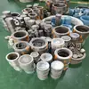 Junta de grafito metálico enrollado para sellado de bridas de equipos mecánicos Junta de sellado de bridas de acero inoxidable 304 junta de metal enrollado