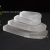 Tigela de gesso transparente marroquina natural tigela de placa de caixão ornamentos de gesso branco porta de luz ornamentos de decoração para casa