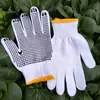 Guantes de Hilo de Algodón Antideslizantes de 700g al por Mayor Invierno Dedo Completo Obra de Construcción Calibre 10 Engrosados Ultra Duraderos Guantes de Trabajo para Jalar la Cuerda para Hombres