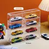 Domingo 1:Caja de Almacenamiento para 64 Coches Hot Wheels Transparente Multicapa Coche Deportivo Modelo de Juguete Estante de Almacenamiento Acrílico
