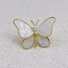 Broche de borboleta estilo europeu e americano simples pino de corpete feminino high-end 2022 nova moda acessórios de terno requintado