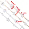 Cadena DIY Lujosa Pluma Gota de Agua Cadena Color Cobre Duradero Pañuelo Cabeza Estilo Antiguo Ropa para Disfraz y Actuación Material
