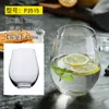Taza de agua de vidrio resistente al calor Taza de leche taza redonda para té de burbujas taza creativa para beber cerveza taza de jugo juego de tazas de vidrio