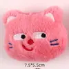 Colgante de Gato de Dibujos Animados Muñeca Pequeña Accesorios Expresión Linda Gato de Peluche con Lunares Broche Gato Muñeca Decorativa para Ropa Bolsos