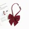 Estilo Japonés JK Corbata de Lazo Roja para Mujer Estilo Universitario Ropa con Lazo Accesorios Marinetwear Decoración de Camisa Flor en el Cuello de Mujer Moda
