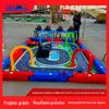 Equipamento de parque infantil Outdoor Park Square Stall Track Crazy Speed Car Instalações de Diversões Pequenos Projetos