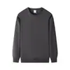 Sudadera Pulóver Redonda Oversize Estilo High Street Americano para Hombres y Mujeres 2026 Primavera/Otoño Nuevo Estilo Color Sólido Versátil
