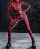 20.23 millones de Traje de Cuerpo Nuevo de Santa Impresión Digital 3D Cosplay para Adultos Disfraz de Una Pieza para Jugar