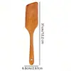 Espátula de Madeira de Acácia Conjunto de Utensílios de Cozinha Conjunto de Ferramentas de Cozinha Escumadeira Colher Colher de Sopa Colher Escorredora Colher de Arroz Conjunto de Colheres para Macarrão Transfronteiriço