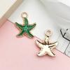 1 Colgante de Aleación Goteando Aceite Verde Fruta Cactus Hoja de Arce Flor Pendientes Colgante DIY Accesorios para Pulsera Joyería