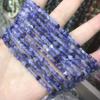 Cuentas de piedra natural de 4 mm en forma de corazón de melocotón, venta al por mayor, con detalles en oro verde moteado, joyería artesanal, productos semiacabados con cuentas.