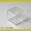 Caixa de Alimentos Selada Altamente Transparente Quadrada Lanches de Chocolate Doces Doces de Casamento Caixa de Presente de Casamento Caixa de Embalagem de Plástico Transparente