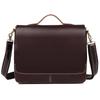 Bolso de mano de cuero Jiameida de moda europea y americana transfronterizo para hombro, bandolera, bolso para computadora, maletín