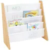 Estantería de juguete de madera maciza transfronteriza Estantería de almacenamiento de juguetes para jardín de infancia Montessori Estantería de libros para niños multicapa Organizador de juguetes