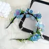 Corona de Cabeza Estilo Super Inmortal para Adulto Mujer Diadema Estilo Mori Flor para el Cabello Accesorios para el Cabello Diadema de Hada Atrezzo para Fotos de Compromiso Viaje