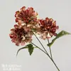 Flores Artificiales, Flores Secas Estilo Wabi-Sabi, Hojas Secas, Frutos de Pipa, Hortensias de Borde Tostado, Materiales Florales Vintage, Frutos de Espino Marítimo, Decoraciones de Mesa, Flores de Seda