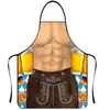 Nuevo Set de Pareja de Amazon Delantales Impermeables para el Oktoberfest Festival Tradicional Bávaro de la Cerveza, Un Set Disponible para Dropshipping